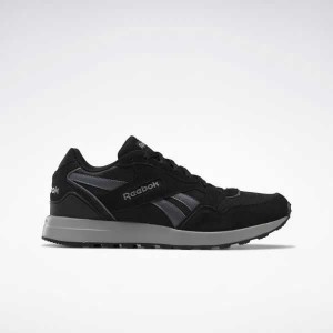 Black / Grey / Grey Reebok GL 1000 Shoes | KOD-412953