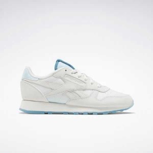 Blue Reebok Classic Leather Shoes | IXD-785016
