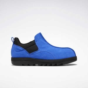 Blue / Blue / Black Reebok Beatnik Sandals | YIP-837064