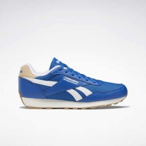 Blue / White Reebok Rewind Run Shoes | WDN-241569