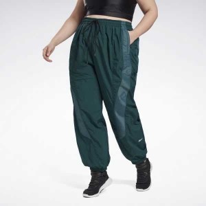 Green Reebok Studio Woven Pants | FXO-506243