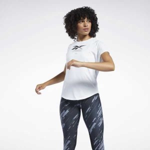 Grey Reebok Running Activchill T-Shirt | ZUP-572180