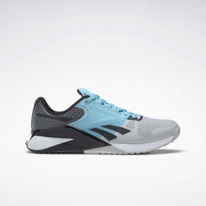 Grey / Blue / Black Reebok Nano 6000 Training Shoes | LEQ-036941