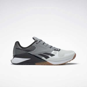Grey / Grey / Black Reebok Nano 6000 Training Shoes | GHB-986705