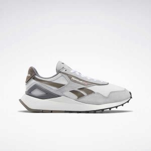 Grey / Grey / Grey Reebok Classic Leather Legacy AZ Shoes | BJO-065983
