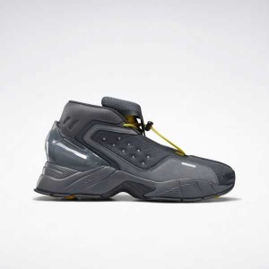 Grey / Grey / Yellow Reebok Ghostbusters Ecto Boots | KGP-162738