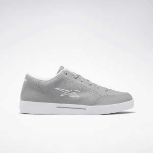 Grey / White Reebok Slice USA Shoes | LGN-924607