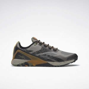 Light Brown / Black Reebok National Geographic Nano X1 Adventure Shoes | ZQU-138752