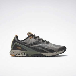 Light Brown / Black / Green Reebok National Geographic Nano X1 Adventure Shoes | SHY-438960