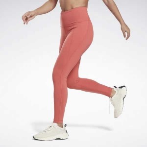 Multicolor Reebok Lux High-Waisted Tights | NMF-521406