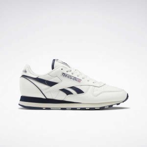 Navy Reebok Classic Leather 1983 Vintage Shoes | RIA-483021