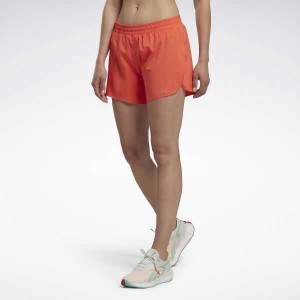 Orange Reebok Running Shorts | ONT-936850