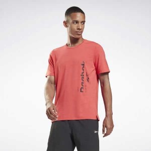 Pink Reebok ACTIVCHILL Graphic Move T-Shirt | NAK-958206
