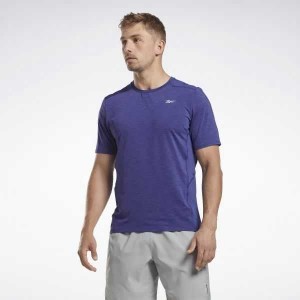 Purple Reebok ACTIVCHILL Athlete T-Shirt | NZQ-987164