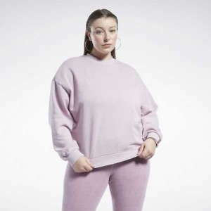 Purple Reebok Classics Natural Dye Sweatshirt | YXI-648950