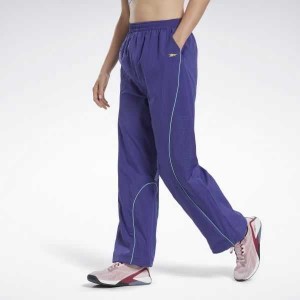 Purple Reebok Les Mills Woven Pants | ADL-076519