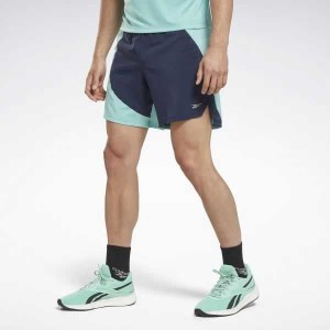 Turquoise Reebok Running Shorts | GOS-968154