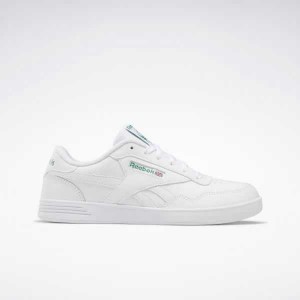 White / Green / White Reebok Club MEMT Parafit Shoes | VZS-647589