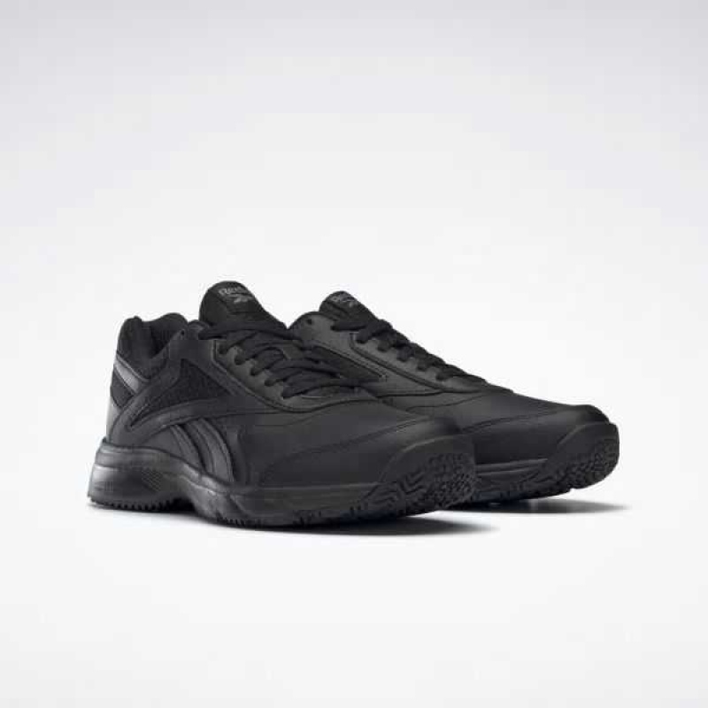Black / Grey / Black Reebok Work N Cushion 4.0 Shoes | GBS-526840