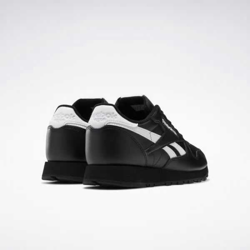 Black / White / Black Reebok Classic Vegan Shoes | FUK-869021