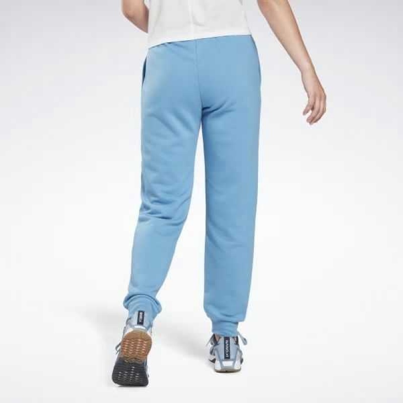 Blue Reebok Identity French Terry Pants | KLY-017359