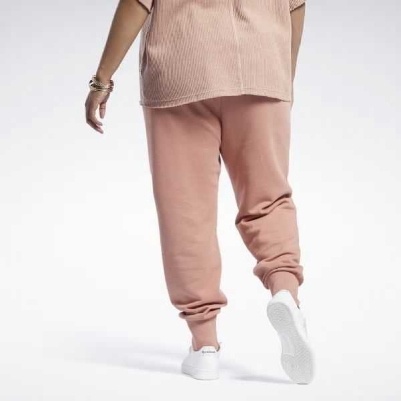 Coral Reebok Classics French Terry Pants | DJW-123508