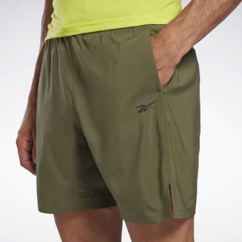 Green Reebok Speed Shorts 2.0 | EBD-413052