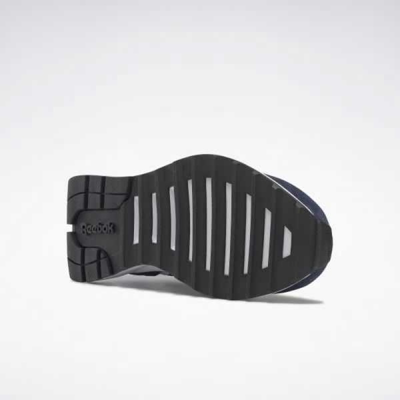 Green / Navy / White Reebok Classic Leather Legacy AZ Shoes | GXE-170352