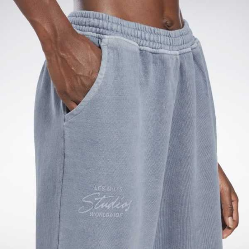 Grey Reebok Les Mills Natural Dye Pants | EHO-154802