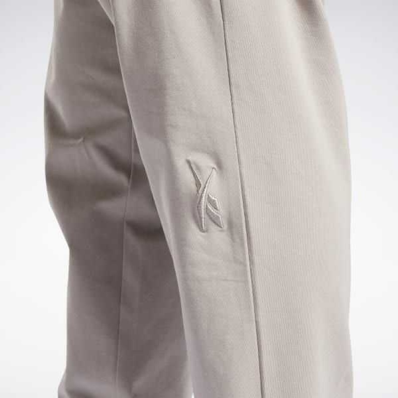 Grey Reebok Studio Knit Pants | JNA-879056