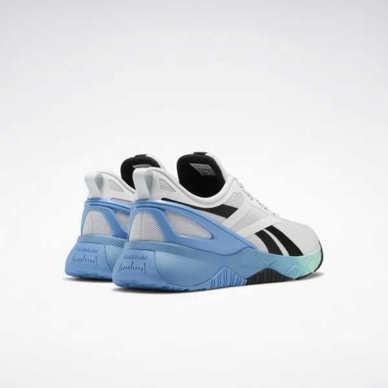 Grey / Black / Mint Reebok Nanoflex Parafit TR Shoes | EZR-126594