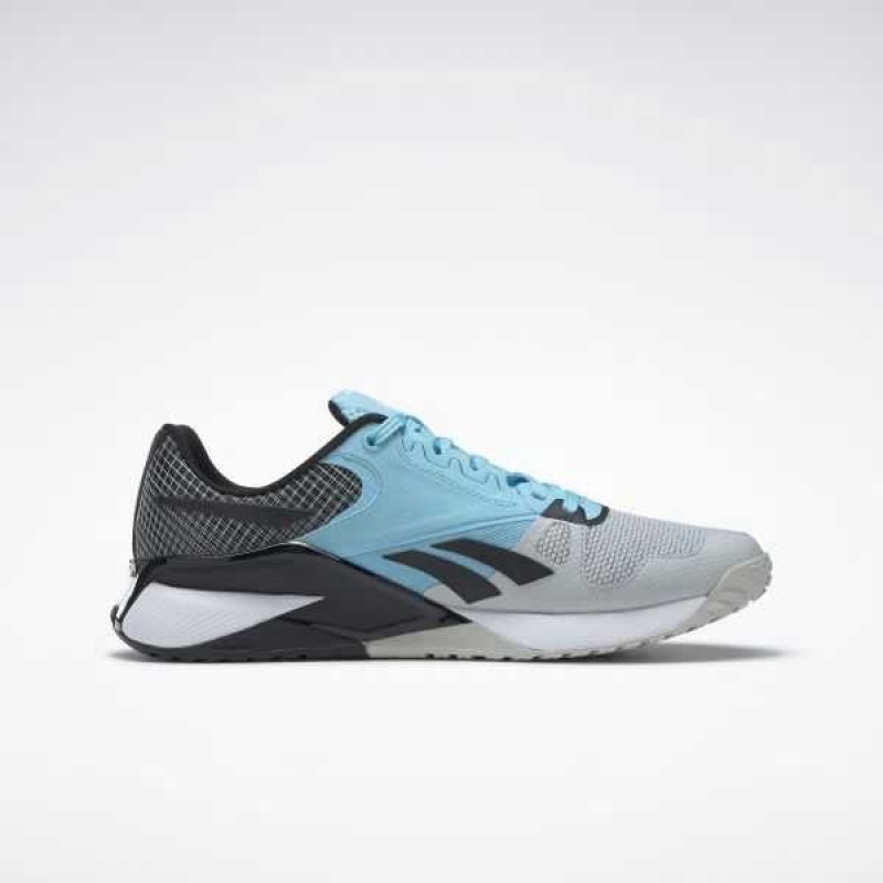 Grey / Blue / Black Reebok Nano 6000 Training Shoes | GRI-654139