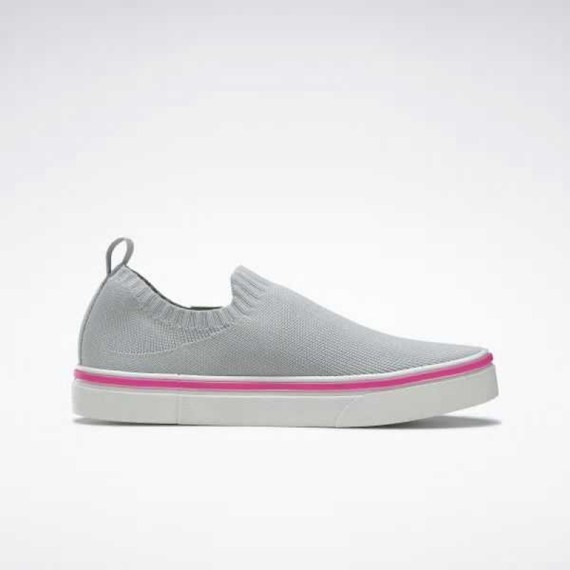 Grey / White / Pink Reebok OnLux Slip-On | TEF-934850