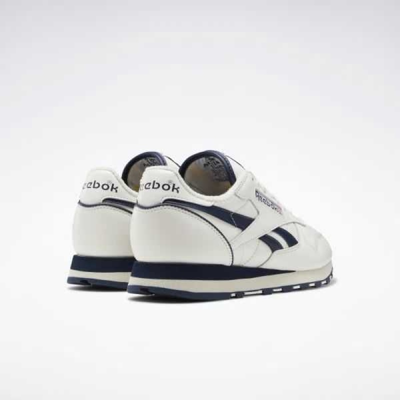 Navy Reebok Classic Leather 1983 Vintage Shoes | RIA-483021