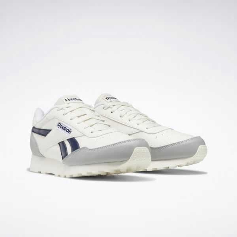 Navy / Grey Reebok Rewind Run Shoes | GPQ-379682