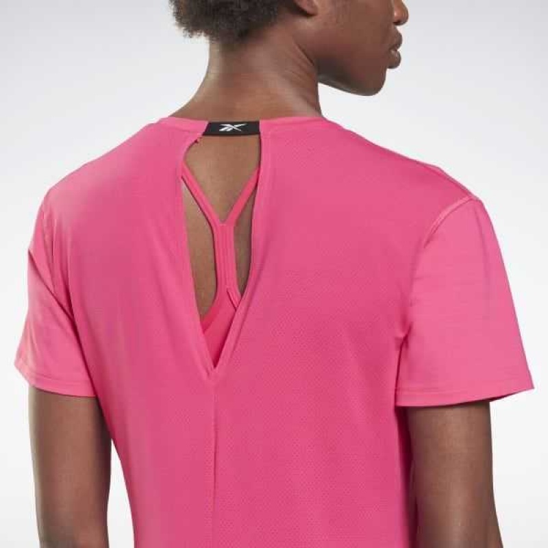 Pink Reebok Activchill Athletic T-Shirt | KPX-126894