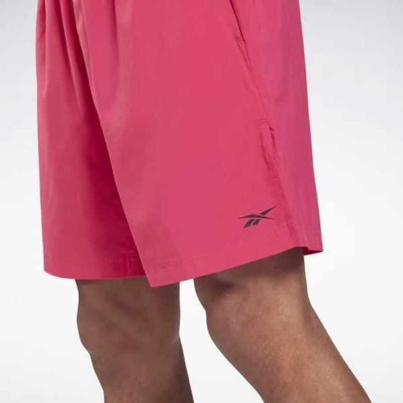 Pink Reebok Austin Shorts | RMG-691873