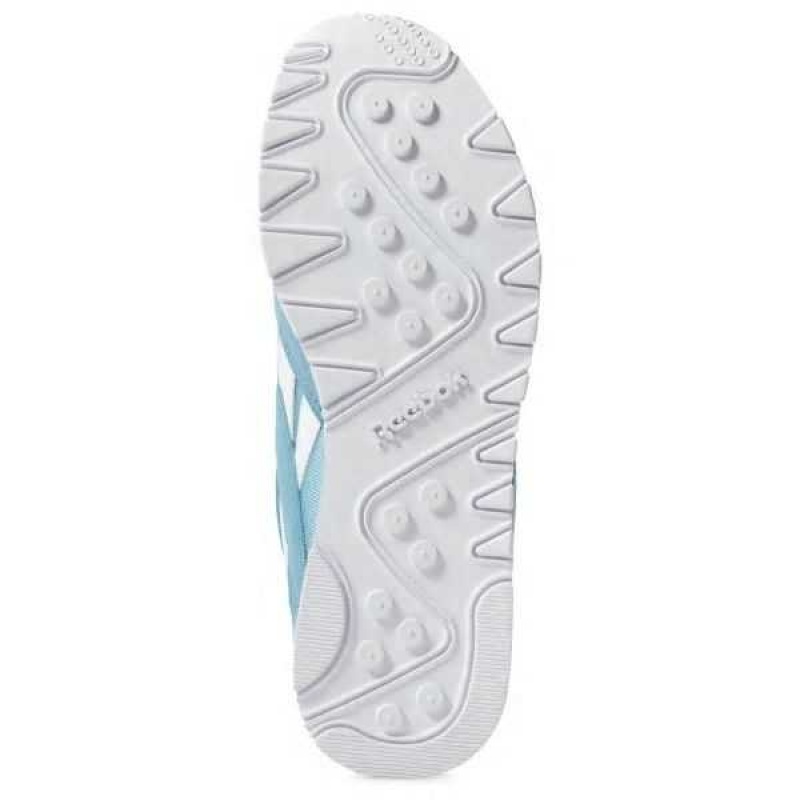 Turquoise / White Reebok Classic Nylon Color Shoes | VEW-287540