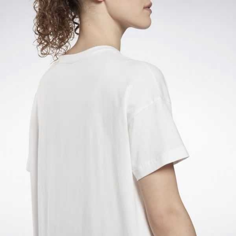 White Reebok Brand T-Shirt | KPM-189725
