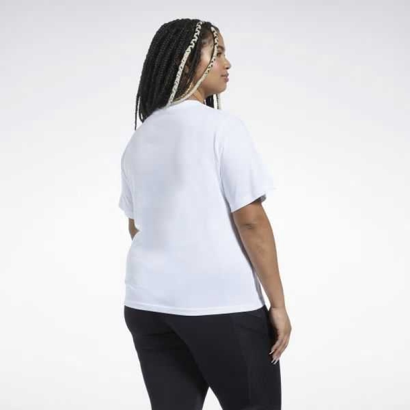 White Reebok Identity T-Shirt | CDI-425730