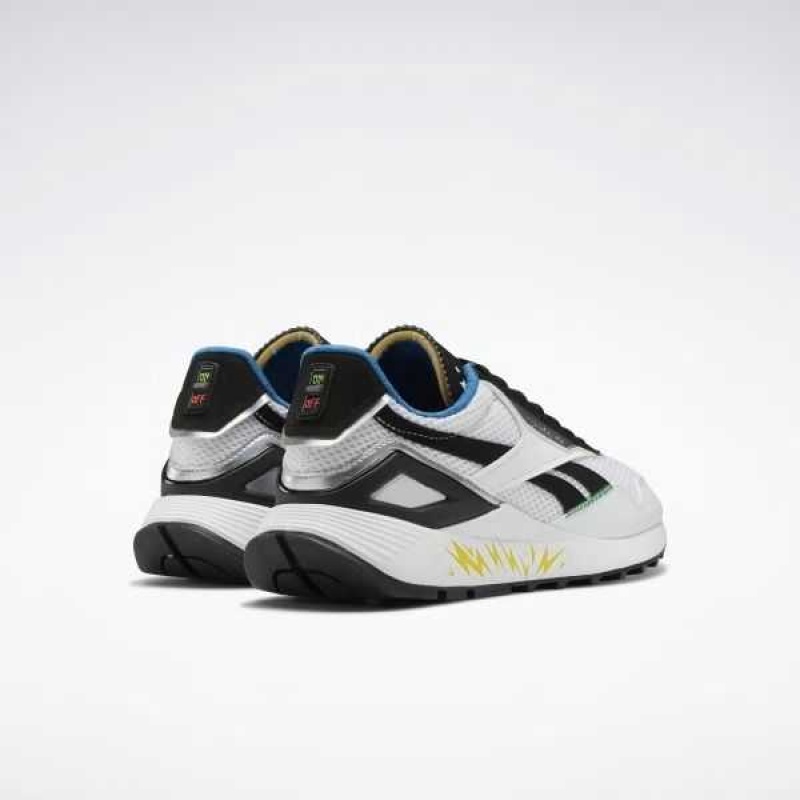 White / Black / Blue Reebok THE JETSONS Classic Legacy AZ Shoes | JUC-438517