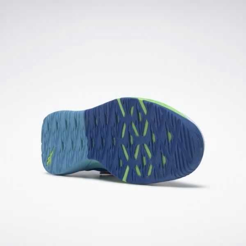 White / Blue / Blue Reebok Nanoflex Parafit TR Shoes | WTZ-921037